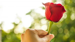 男性がうっかり恋に落ちてしまう、女性からのスキンシップ